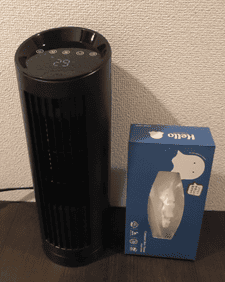 夏 節電 タワーファン 大きさ 音 静音 静か