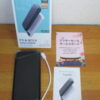 モバイルバッテリー　説明書　安い　残高表示　数字　小型　持ち運び　重さ　大容量　アンドロイド　アップり　スマホ　充電器　使い方　保証期間付き